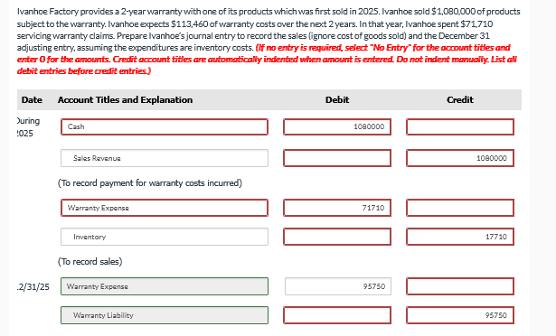 Ivanhoe Factory provides a 2 - year warranty with