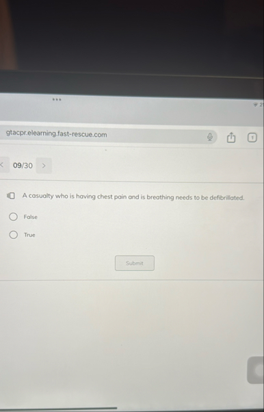 gtacpr.elearning.fast - rescue.com 0 9 / 3 0 A