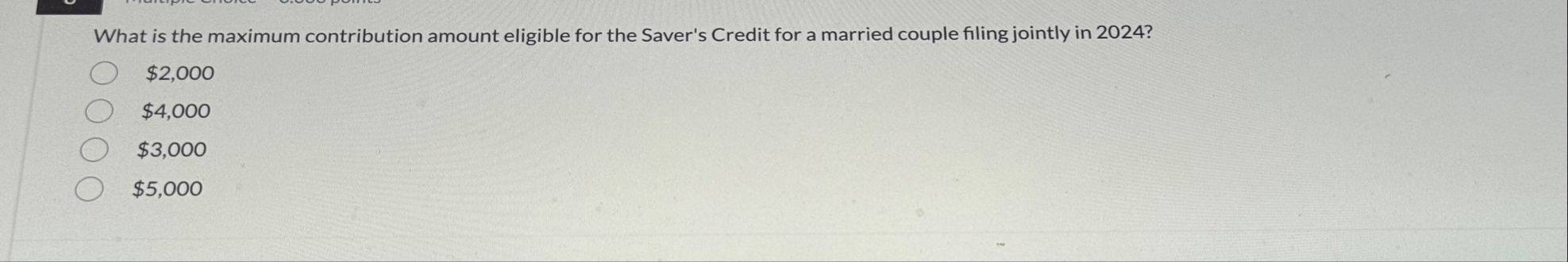 What is the maximum contribution amount eligible