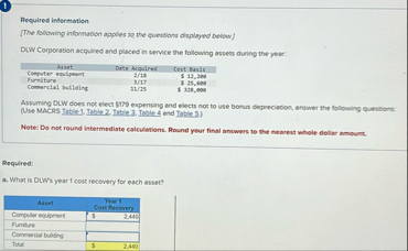 1 Required information ( The following