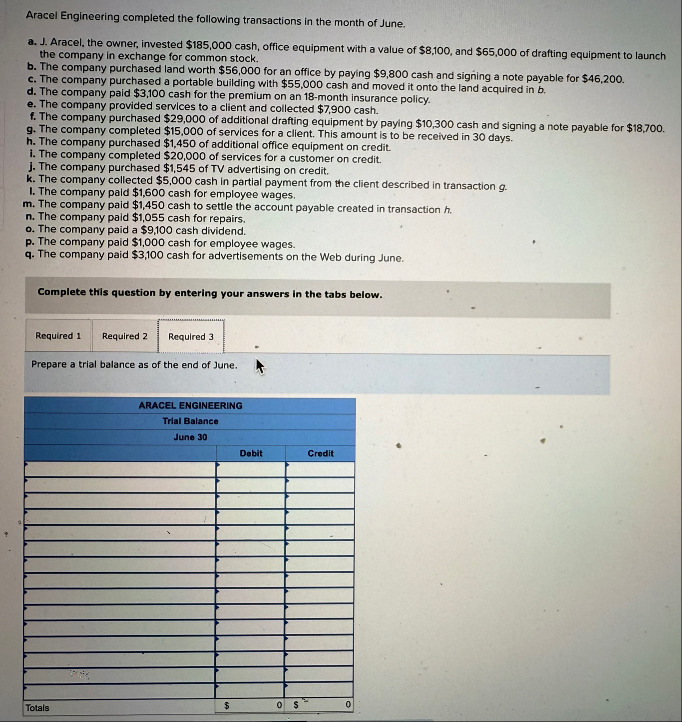 Problem 2 - 2 A ( Algo ) Preparing and posting