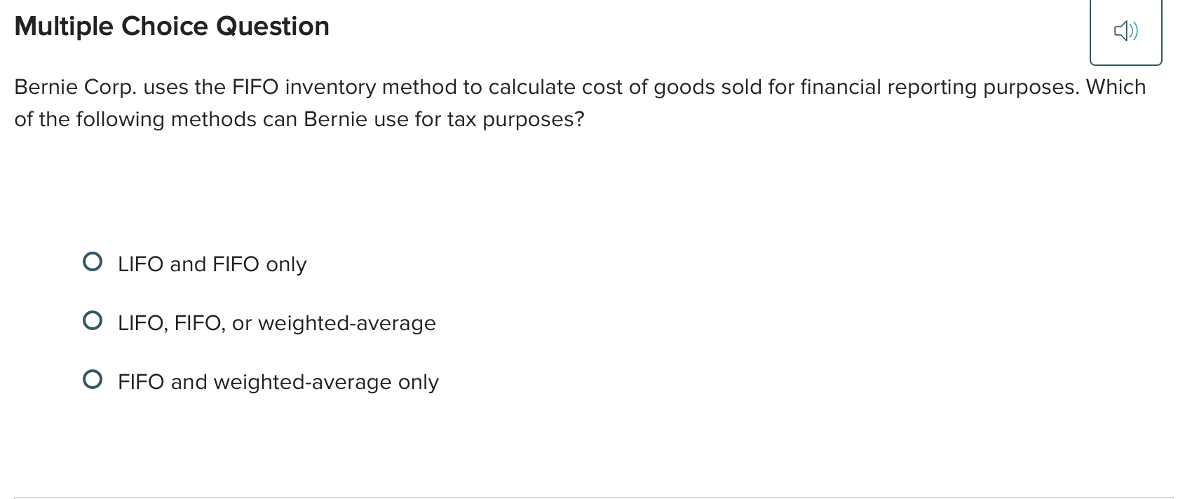 answer this Multiple Choice Question 1) ) Bernie