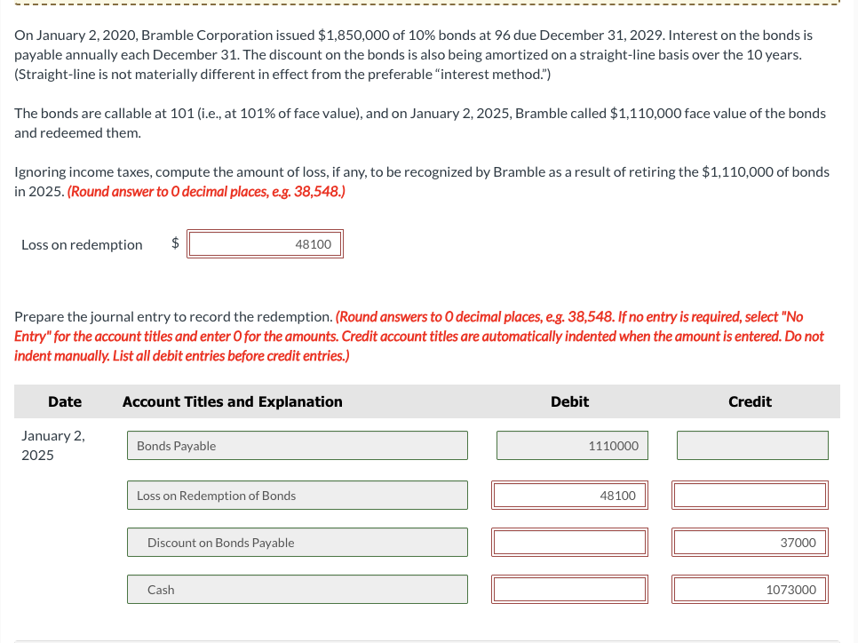 On January 2 , 2 0 2 0 , Bramble Corporation