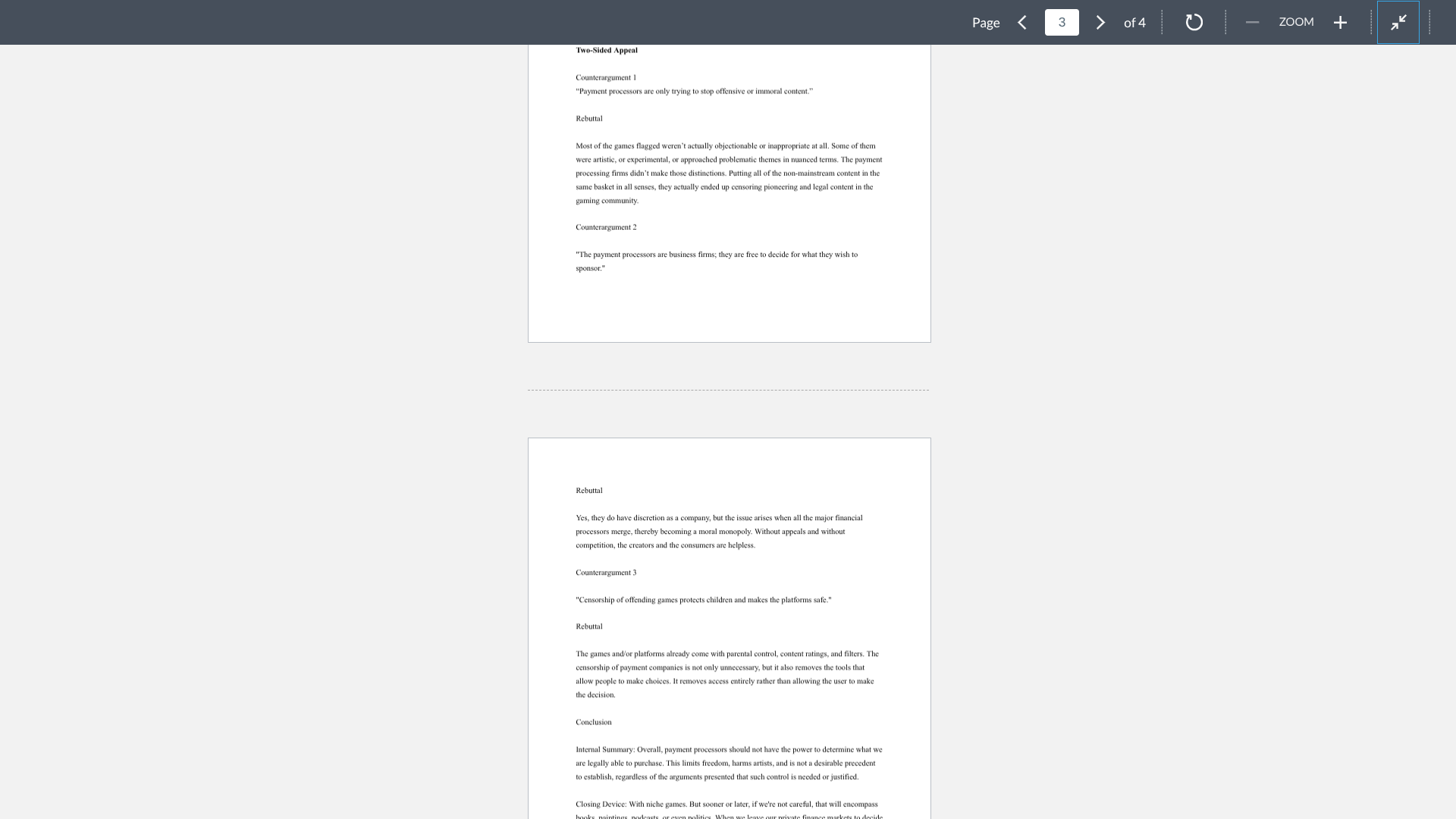 here is additional information on my peers post