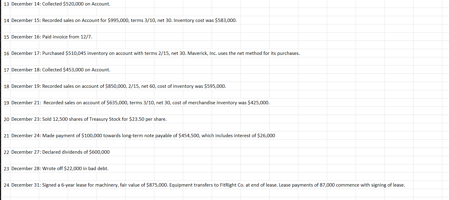 Please help me with this. **Must use formulas and