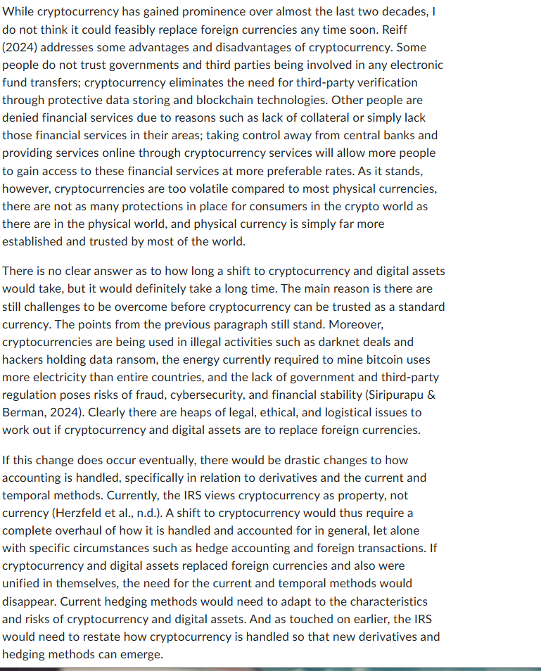 For your response posts, address the following: