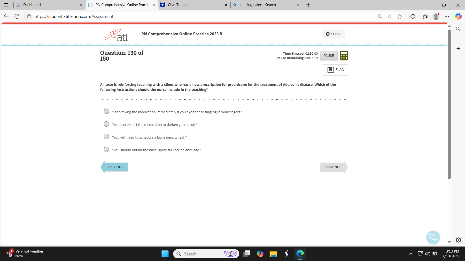 Answer this? Dashboard X | PN Comprehensive