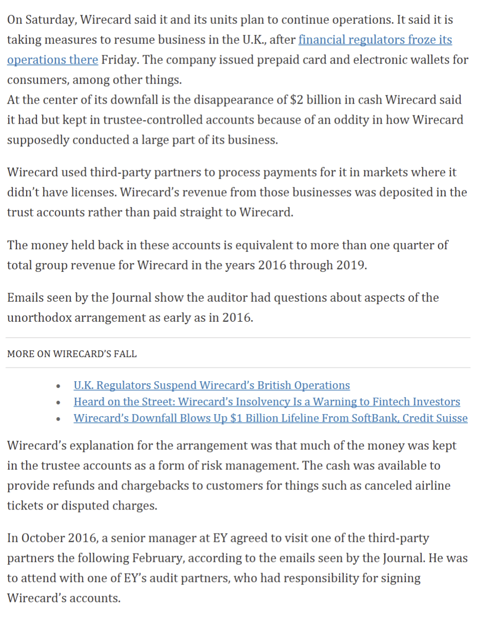 Read this article and watch this video