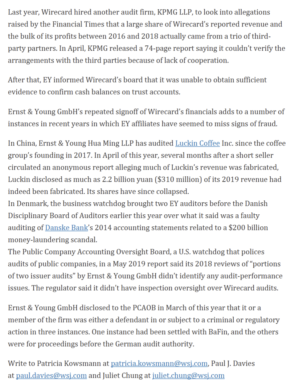 Read this article and watch this video