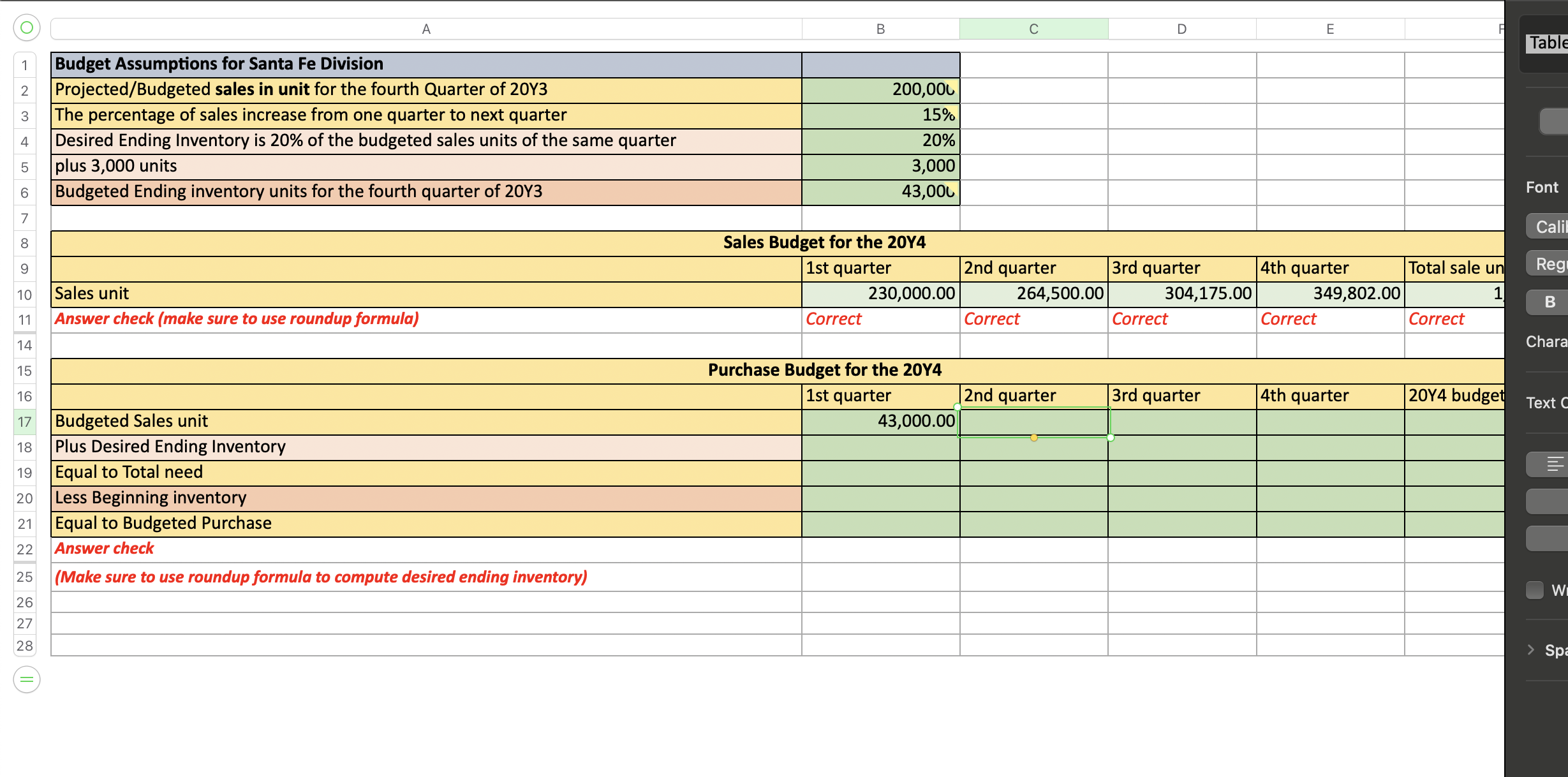 oON OAR WN = A B ce D E Budget Assumptions for