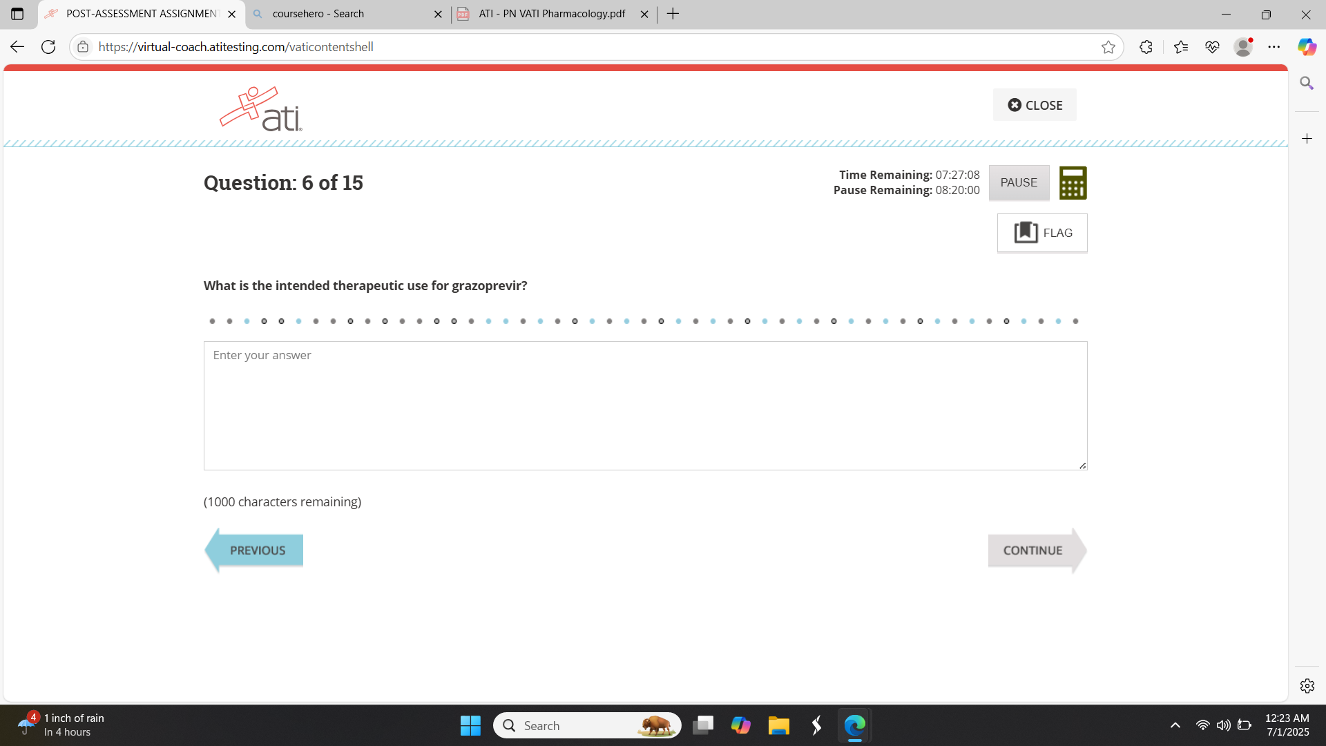 Answer this? POST-ASSESSMENT ASSIGNMENT X Q