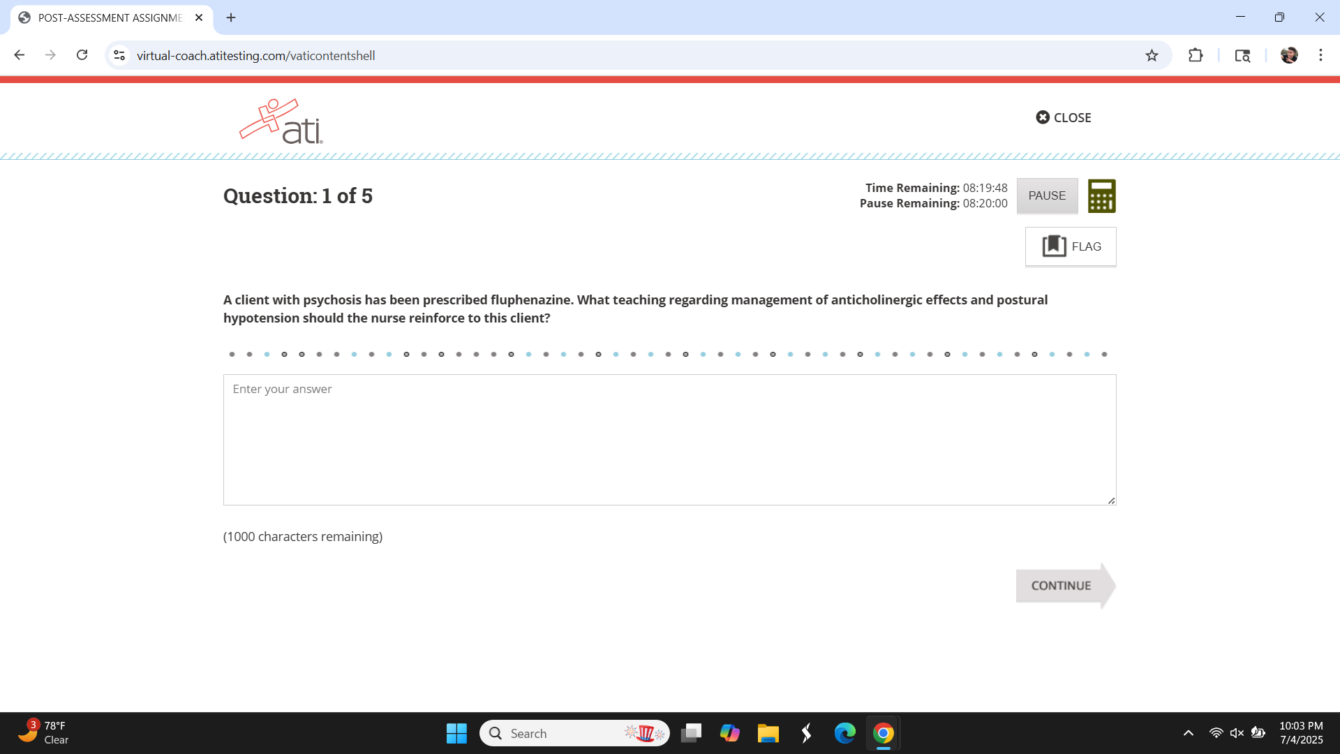 Answer this? 5 POST-ASSESSMENT ASSIGNME X + X G