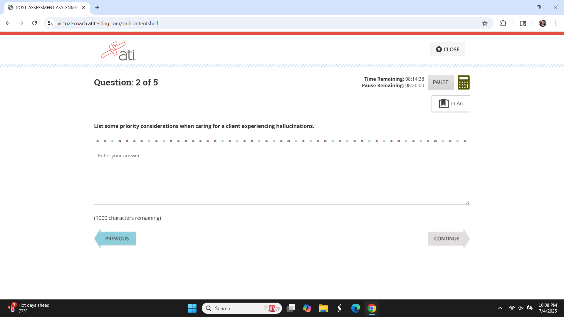 Answer this? 5 POST-ASSESSMENT ASSIGNME X + X G