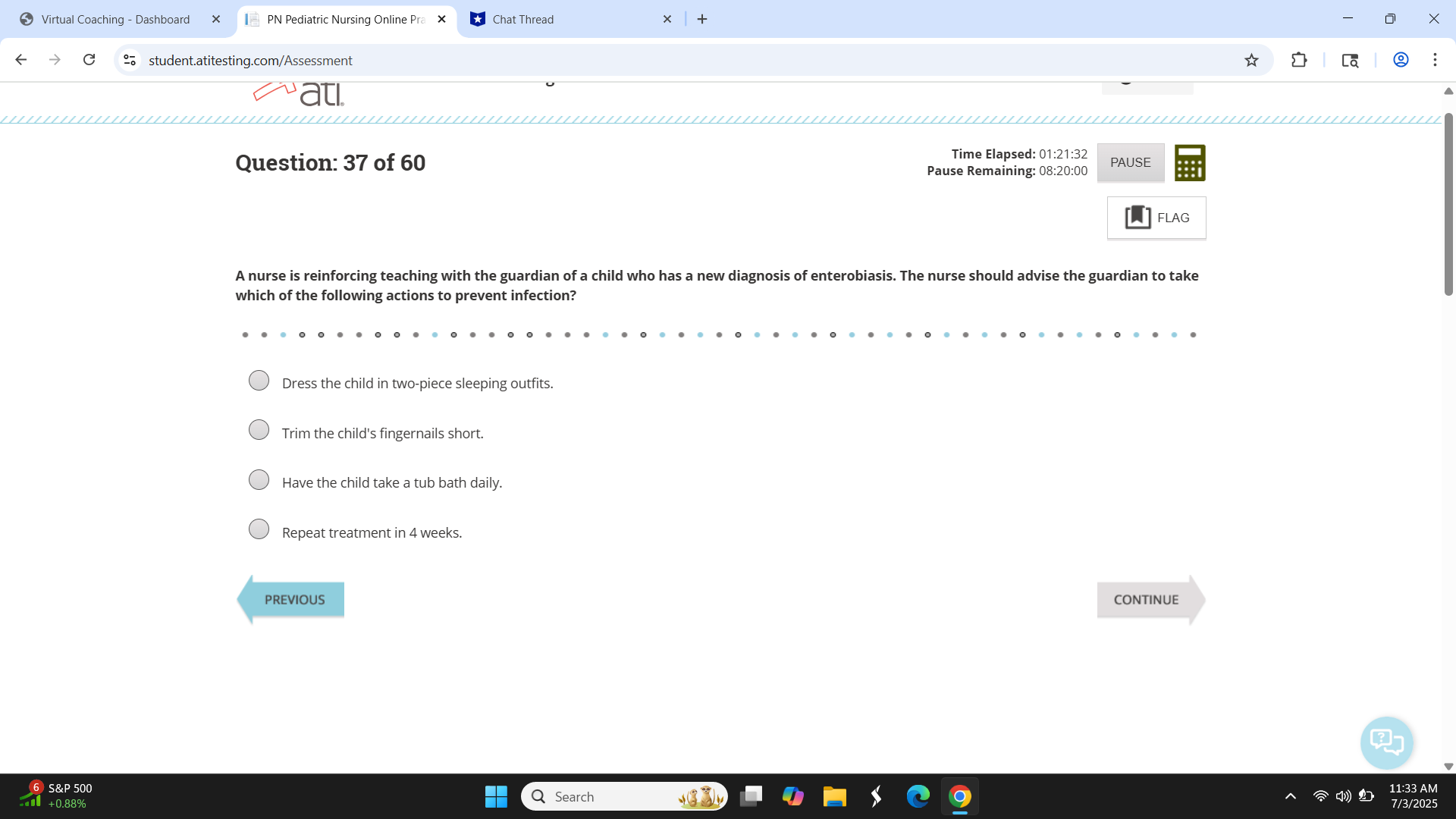 Answer this? Virtual Coaching - Dashboard X PN