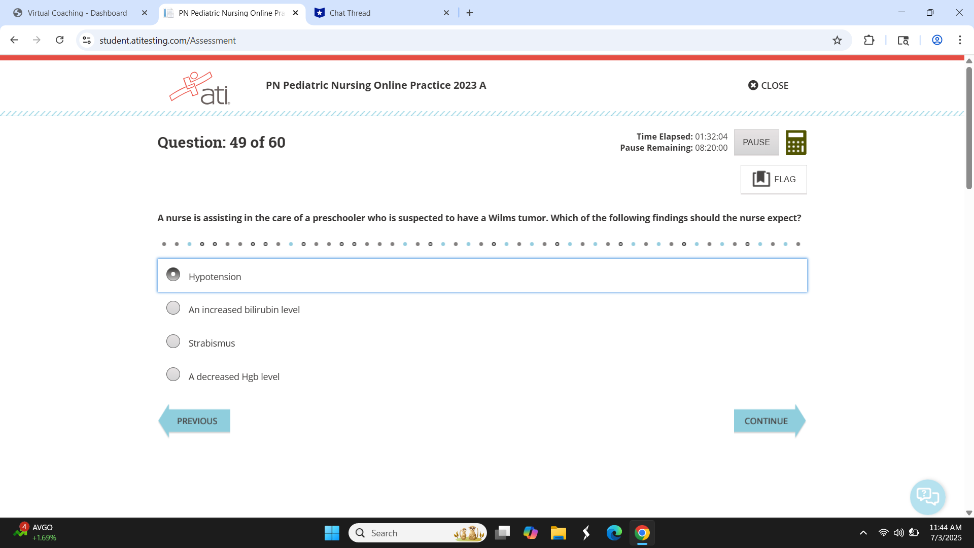 Answer this? Virtual Coaching - Dashboard X PN