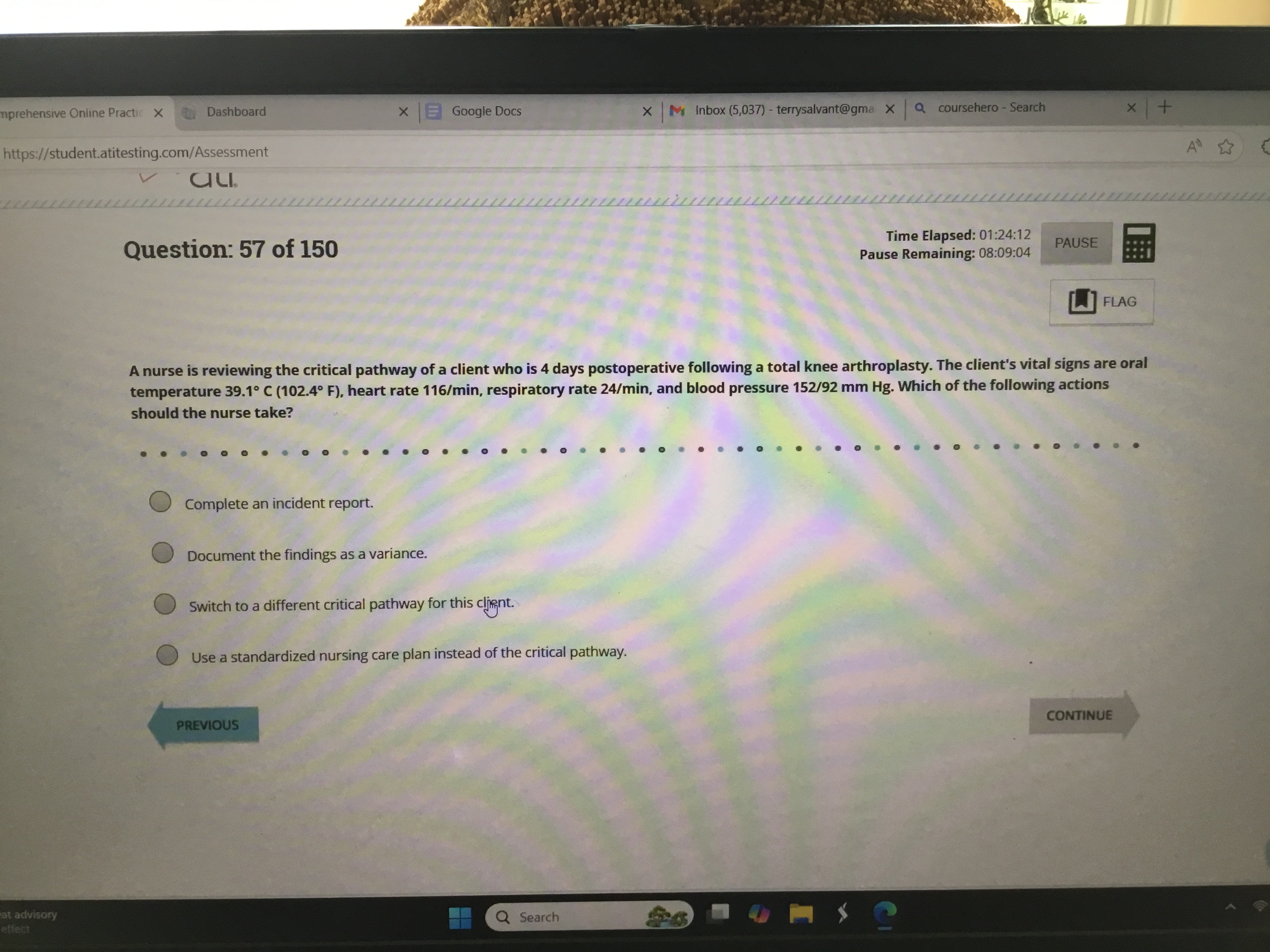 Answer this prehensive Online Practic X Dashboard