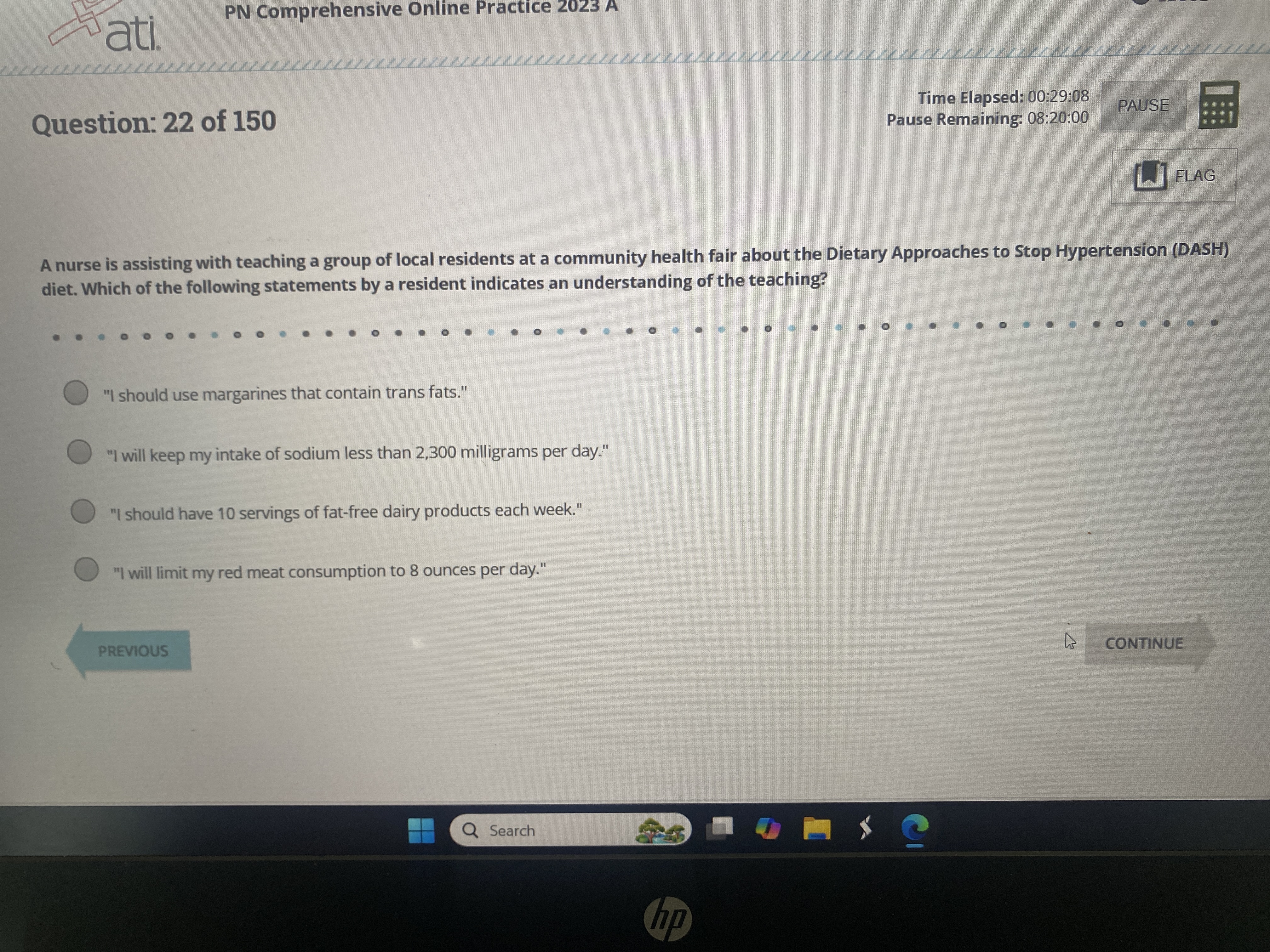 Answer this? Wati. PN Comprehensive Online