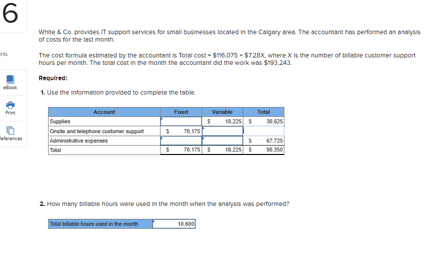 Ints C feferences White & Co. provides IT support
