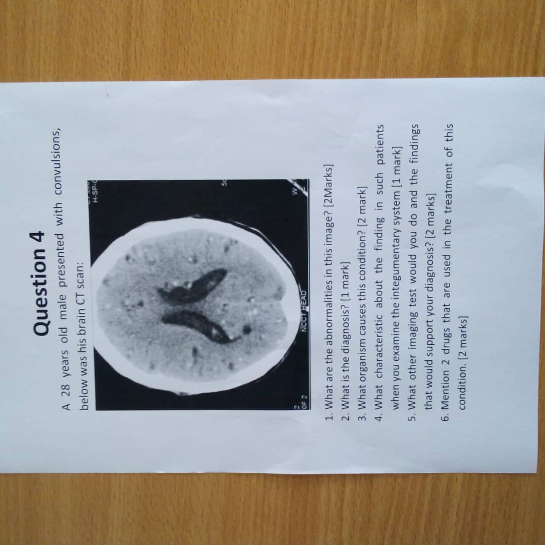 Answer this Question 4 A 28 years old male