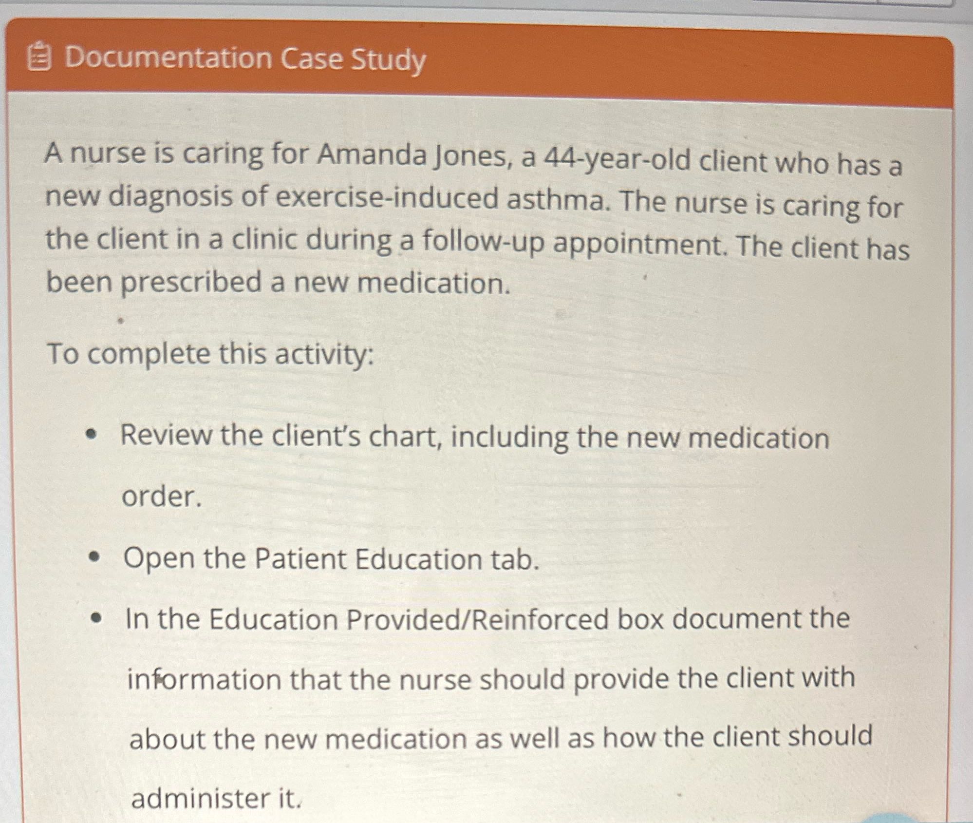 Please provide an answer entation Case Study _