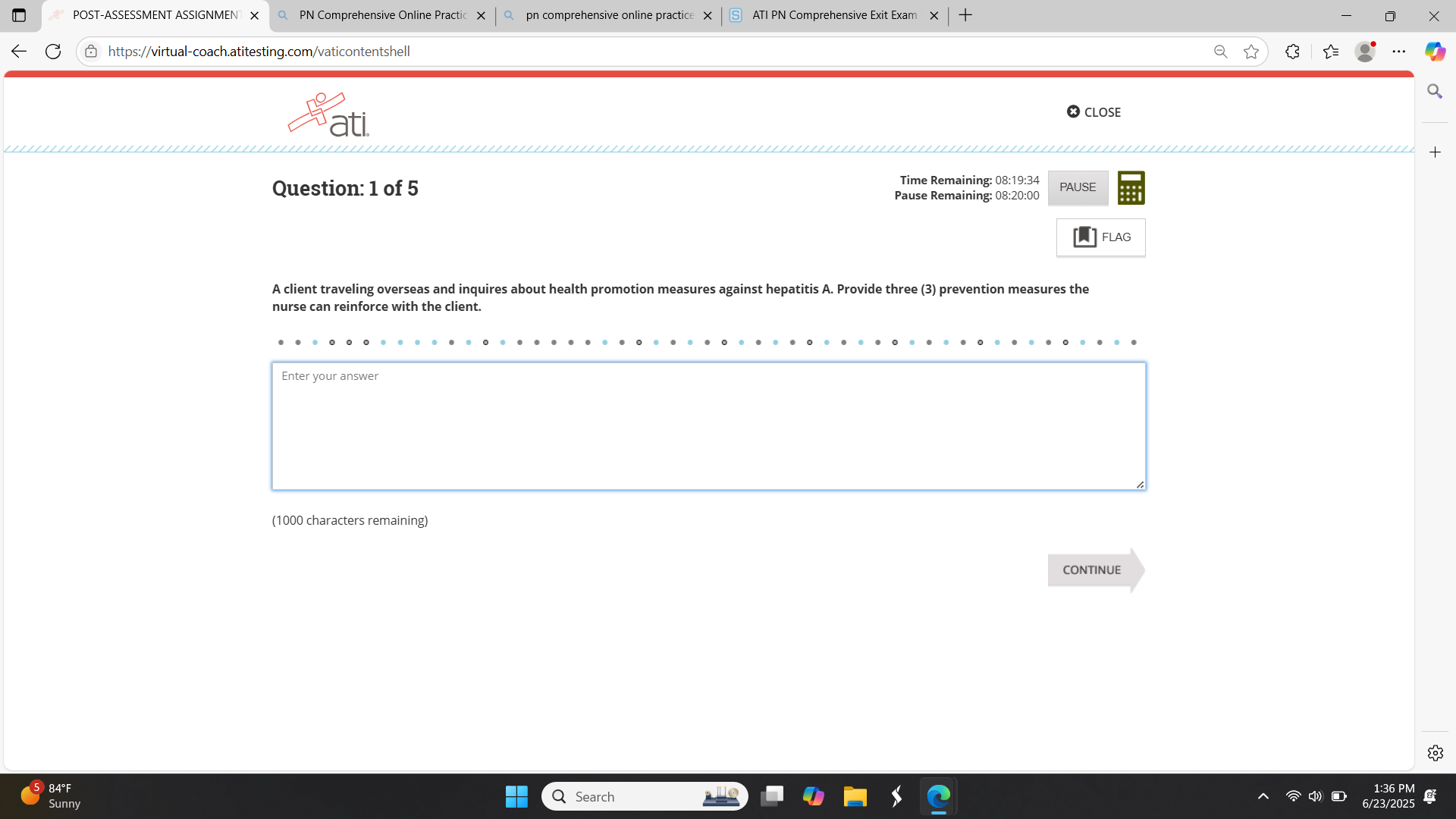 Answer this POST-ASSESSMENT ASSIGNMENT X Q PN