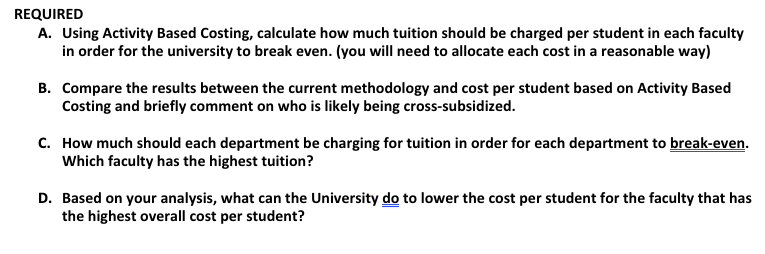 ADM 3346 Intermediate Management Accounting