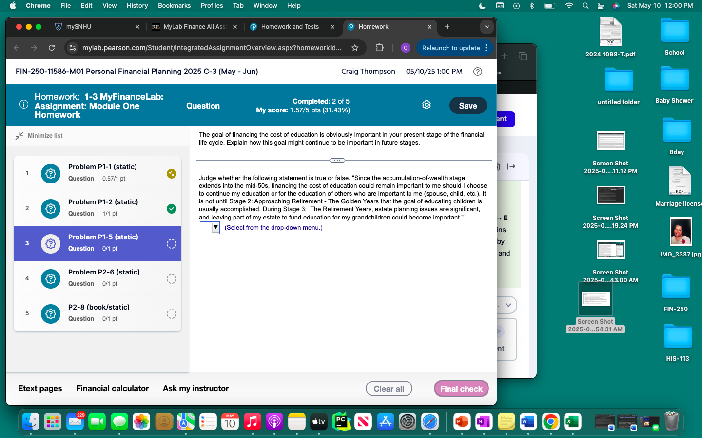 answer this Chrome File Edit View History