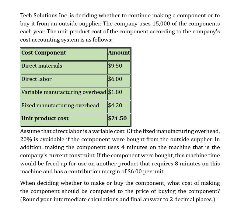 Please explain the solution to this general