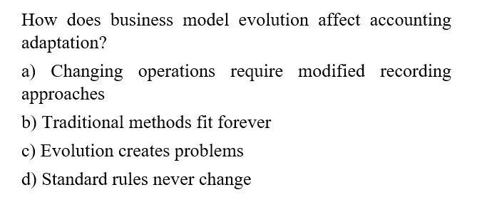Find out How does business model evolution affect