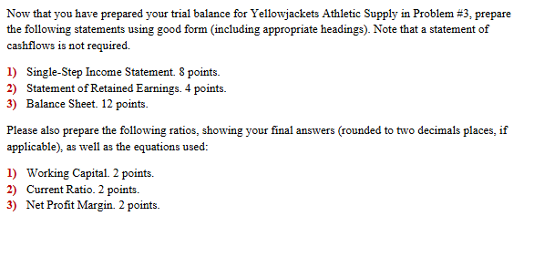 Information for Problem #1 and Problem #2