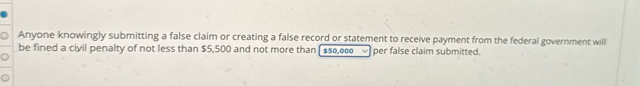 Is this statement correct O Anyone knowingly