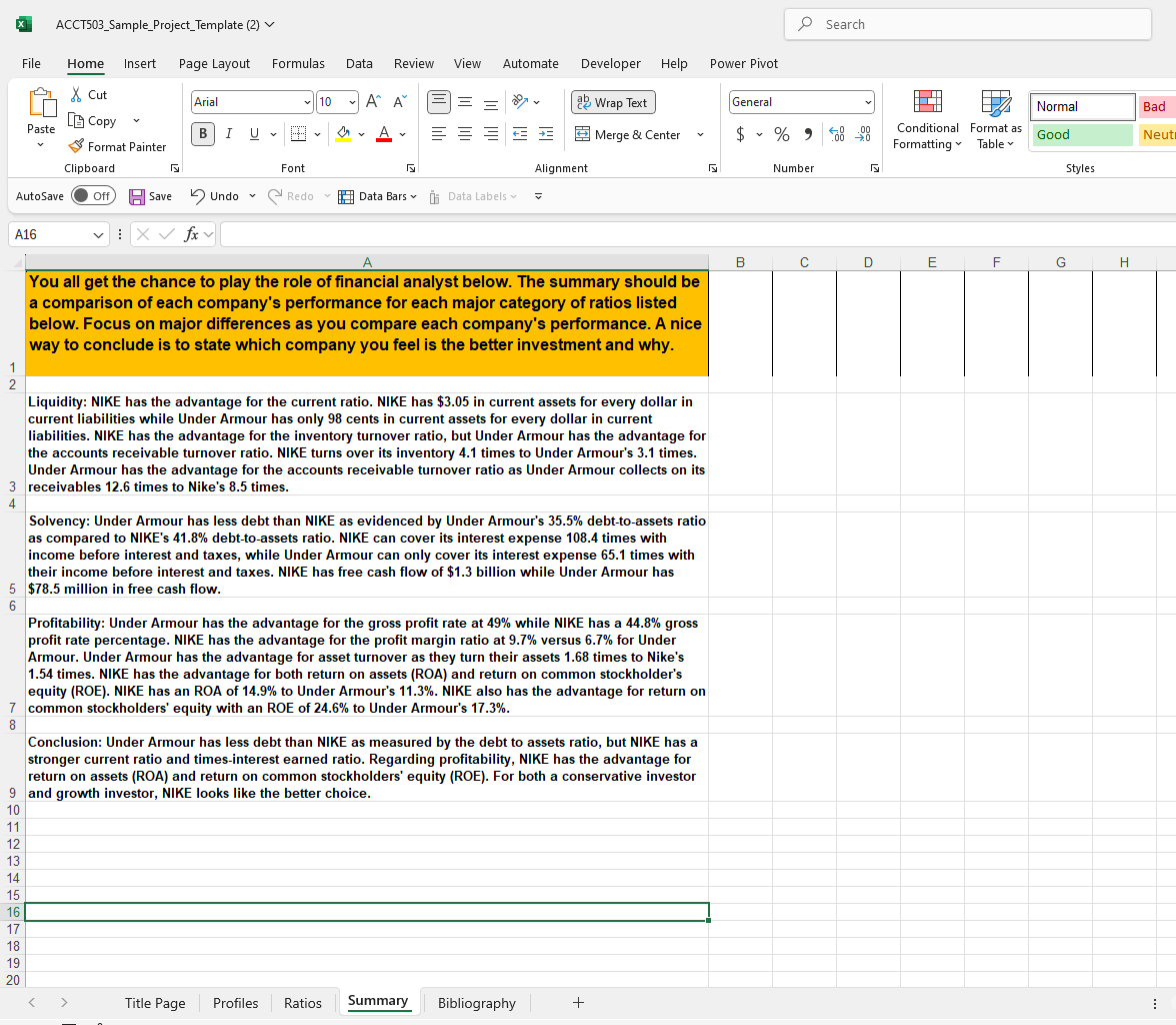 X X ACCT503_Sample_Project_Template (2) v Search