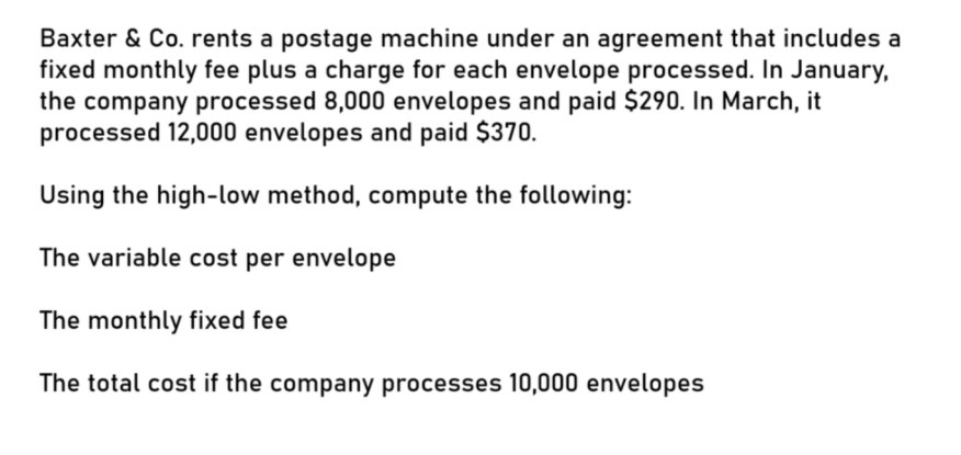Can you explain this general accounting question