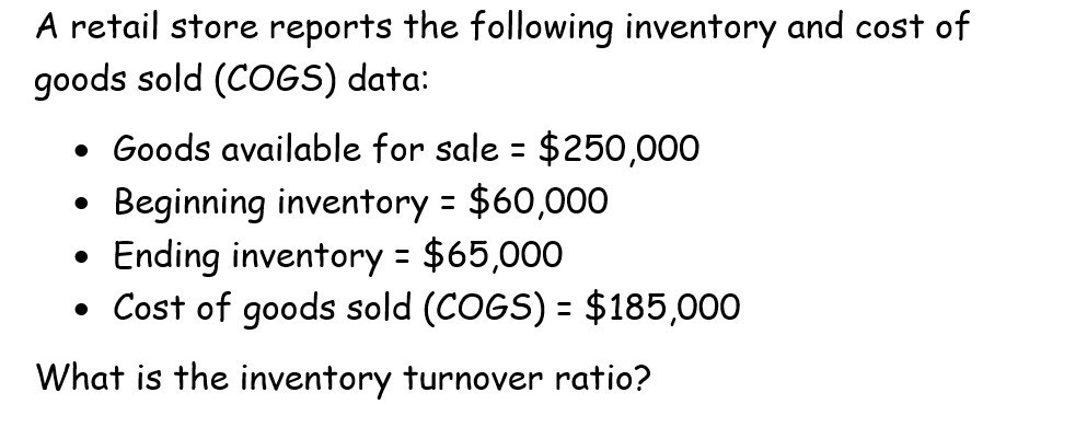 Can you solve this general accounting problem