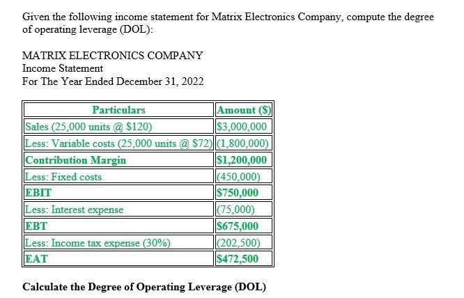 Please provide the solution to this general