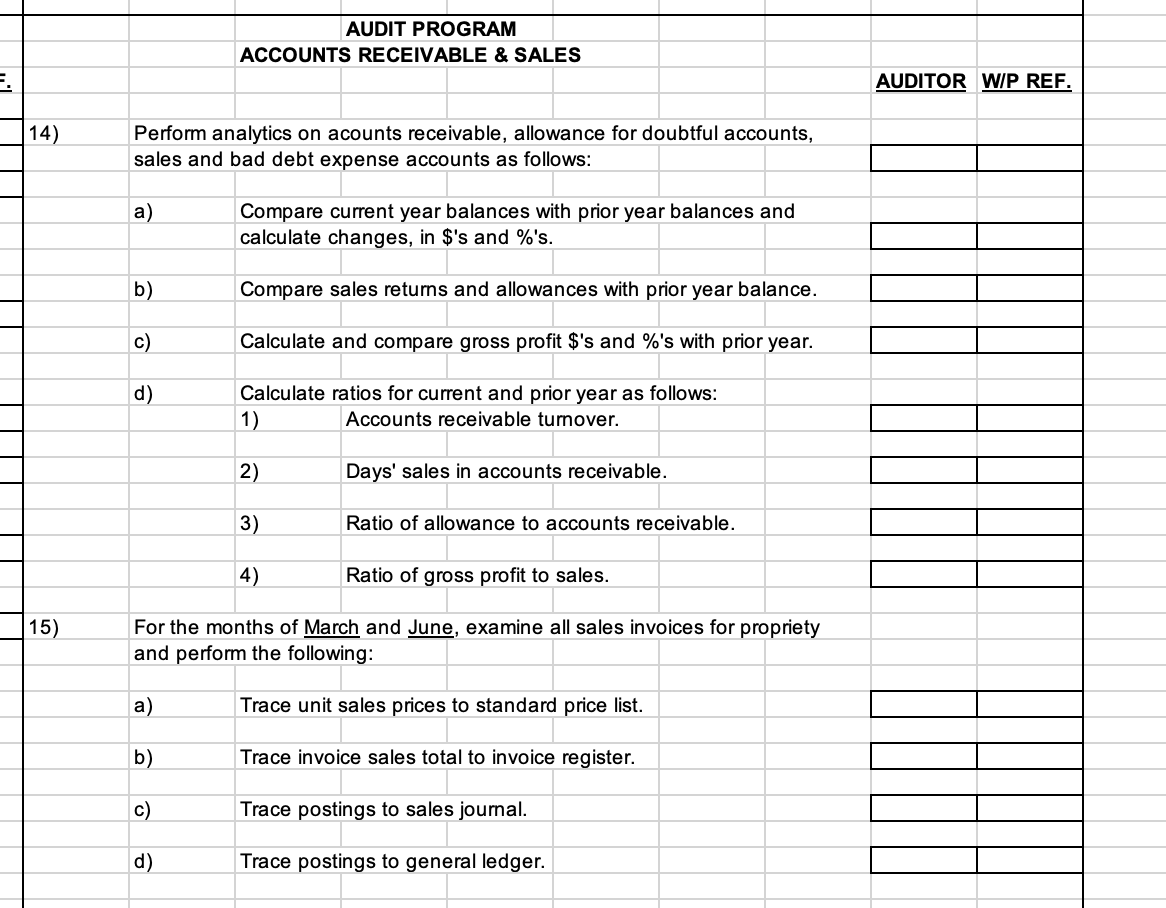 Only work on #14, 15, and 18. Please only