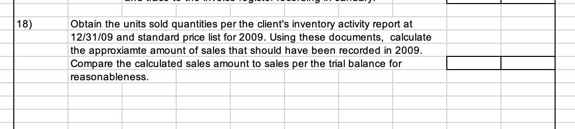 Only work on #14, 15, and 18. Please only