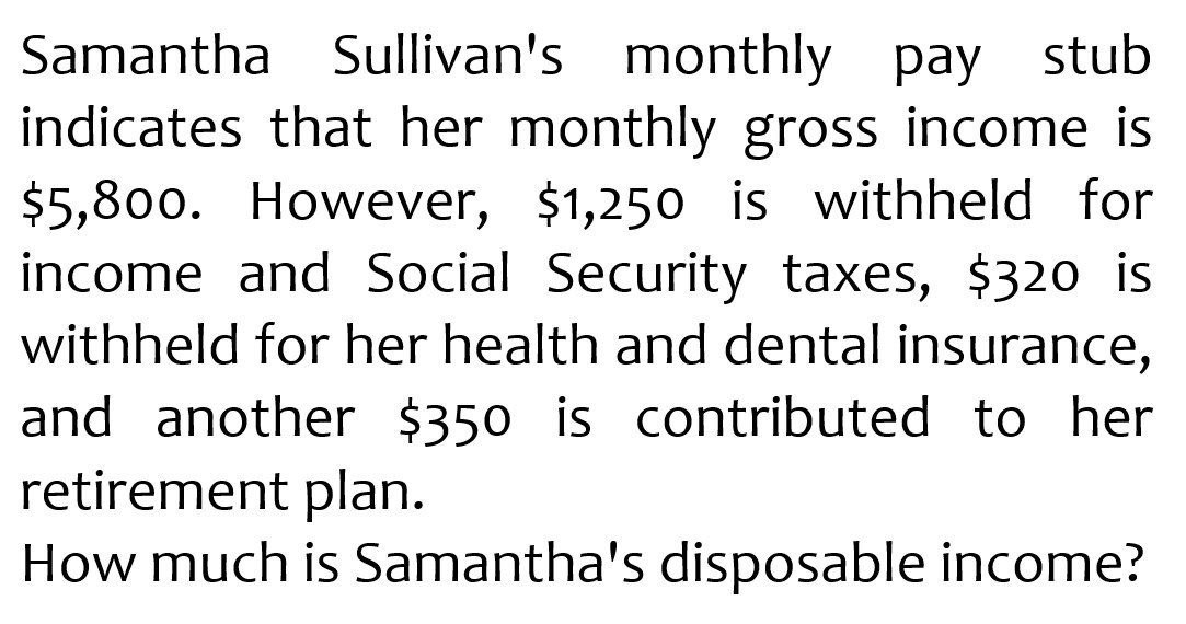 Solve this Accounting problem Samantha Sullivan's