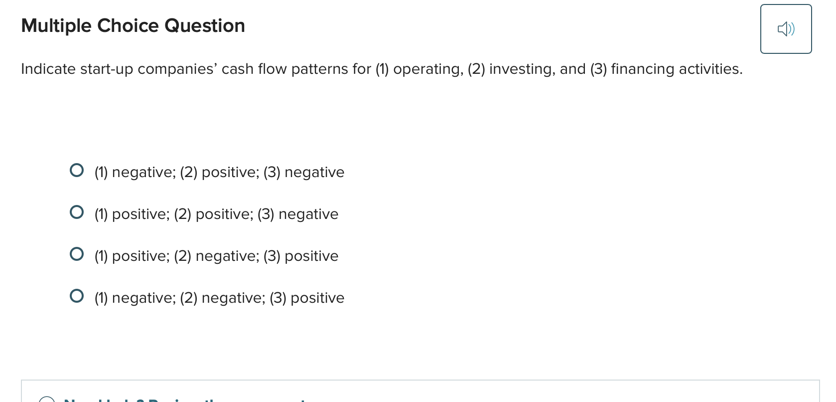 answer this Multiple Choice Question Indicate