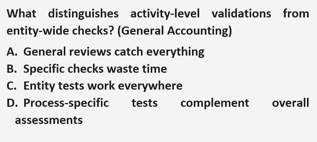 Solve this What distinguishes activity-level