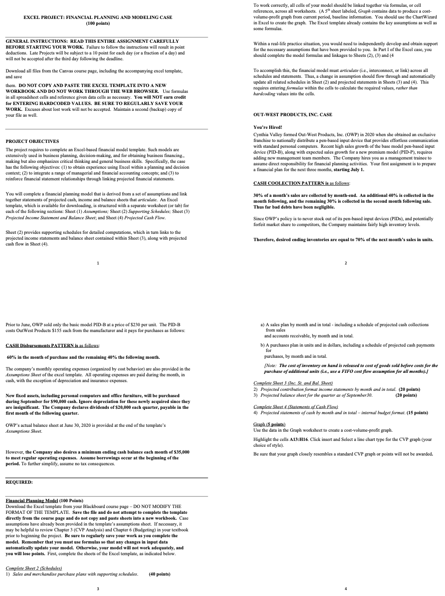 A B C D E F G Key Check Figures N Schedules W