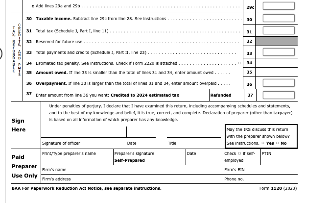 Note: This problem is for the 2023 tax year. On