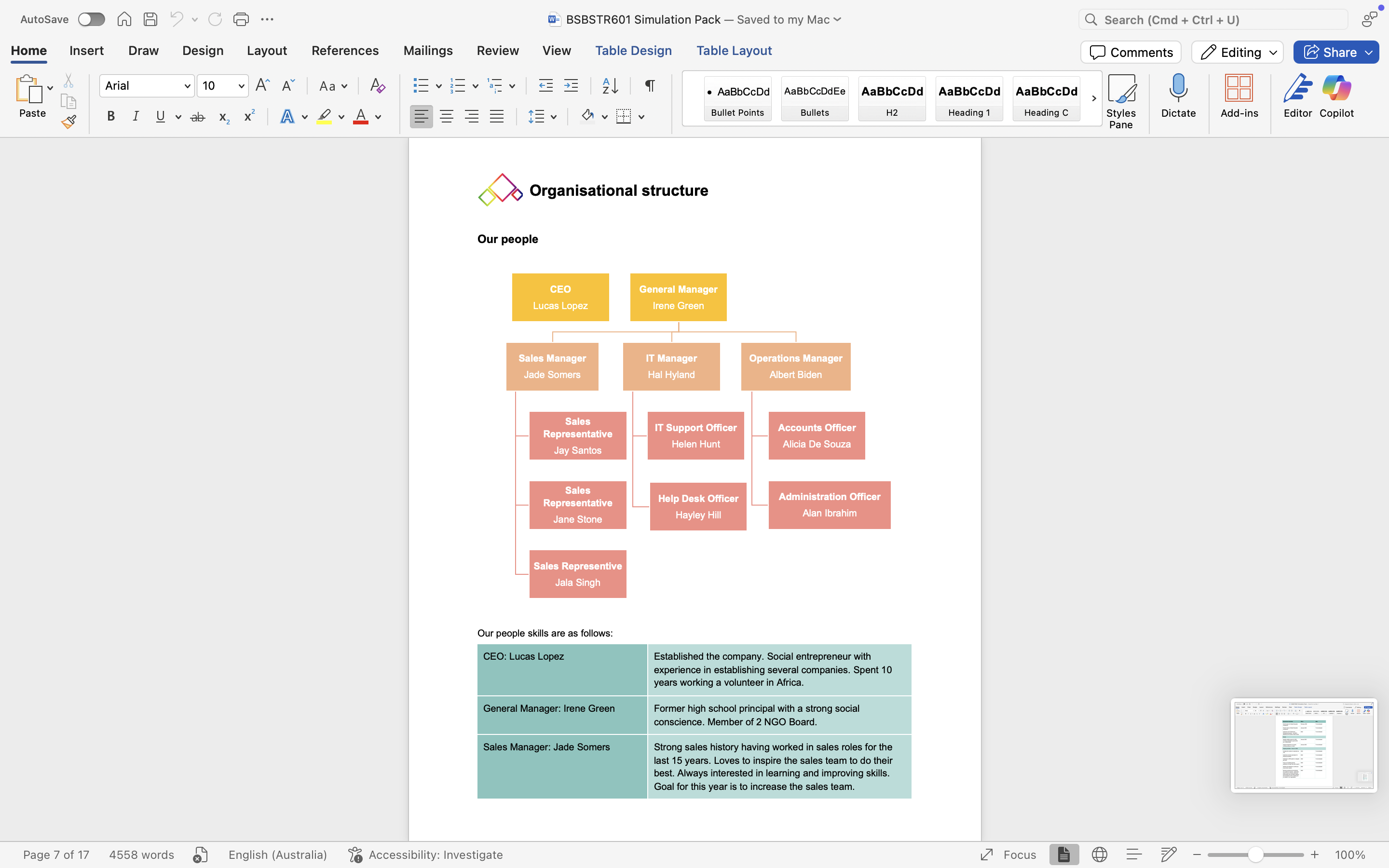 Can you give a sample to Develop a Continuous