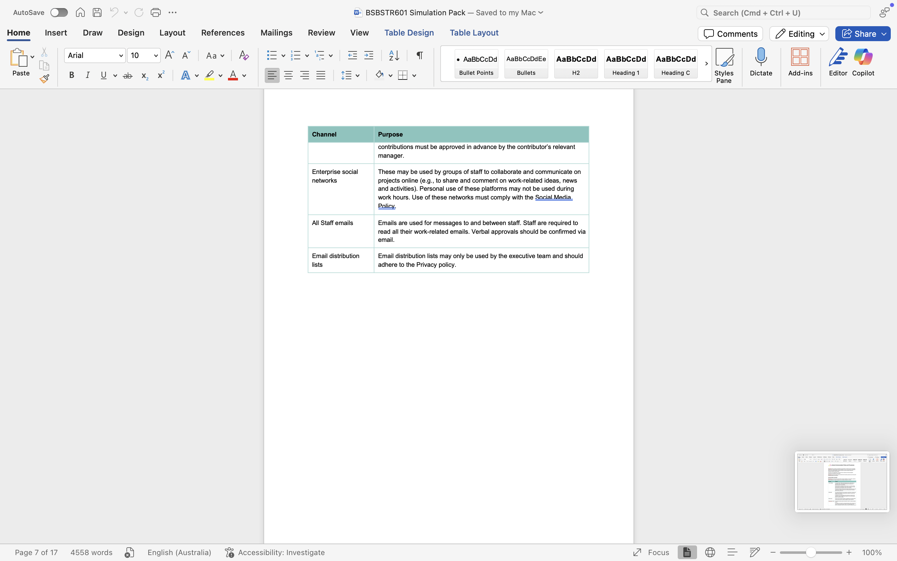 Can you give a sample to Develop a Continuous