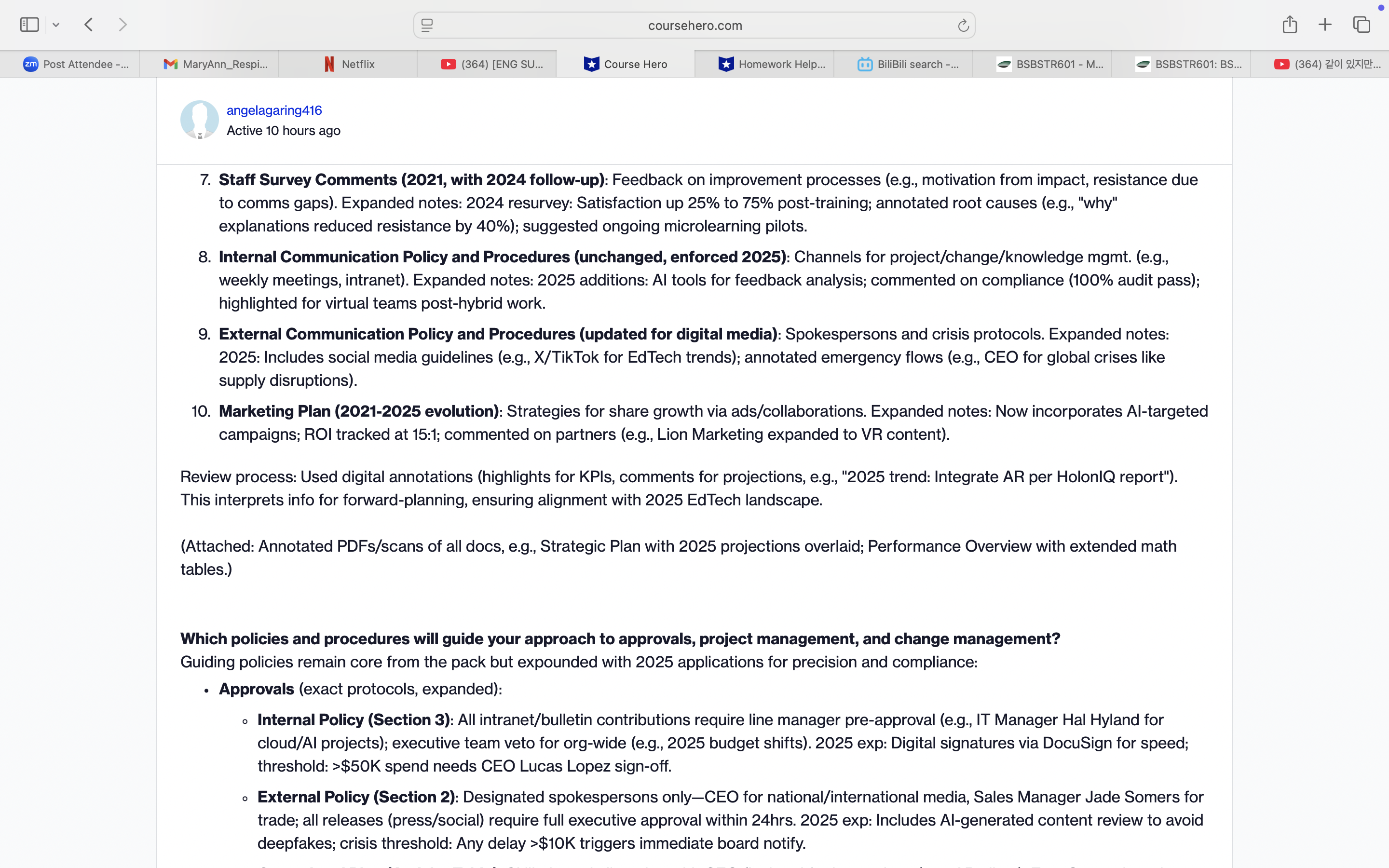 Can you give a sample to Develop a Continuous