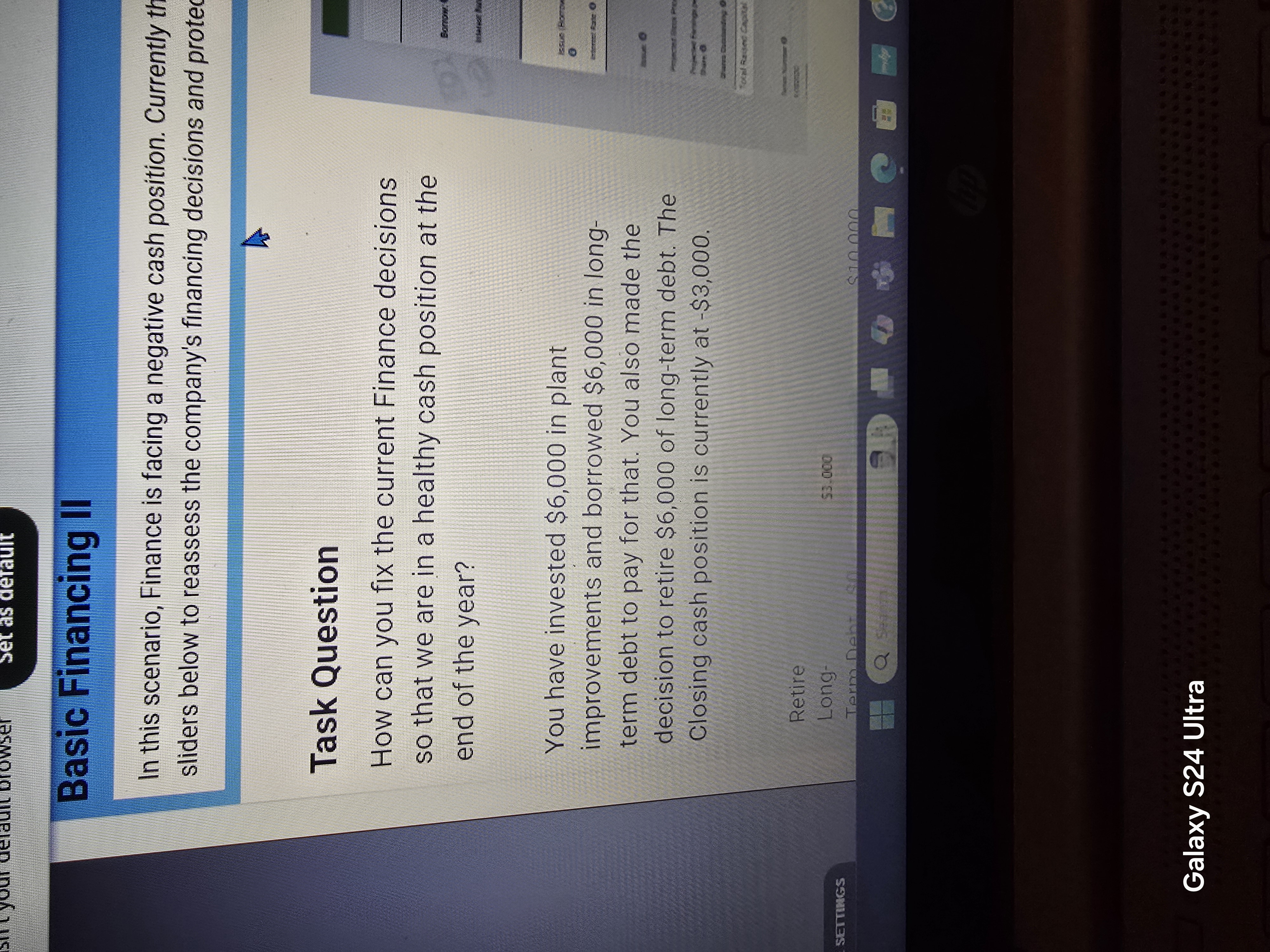 Set as default Basic Financing Il In this