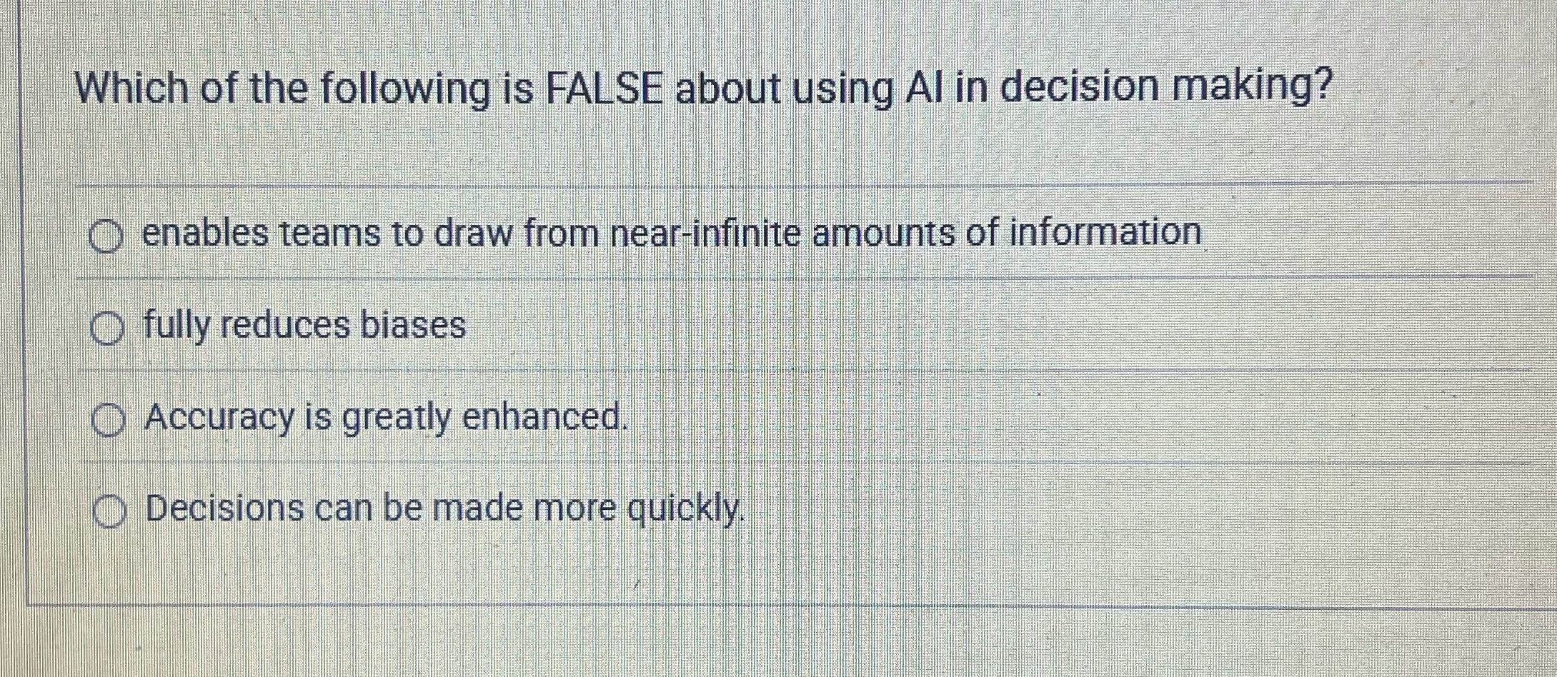 Answer from chapter 9 of the textbook: group