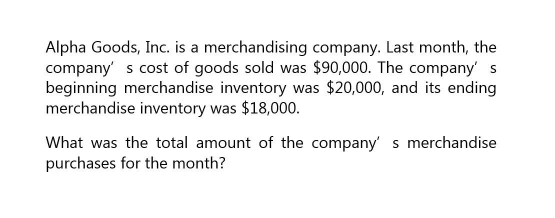 Can you solve this general accounting problem
