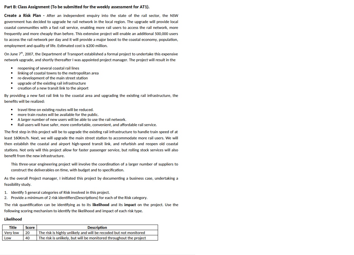 cae Part B: Class Assignment (To be submitted for