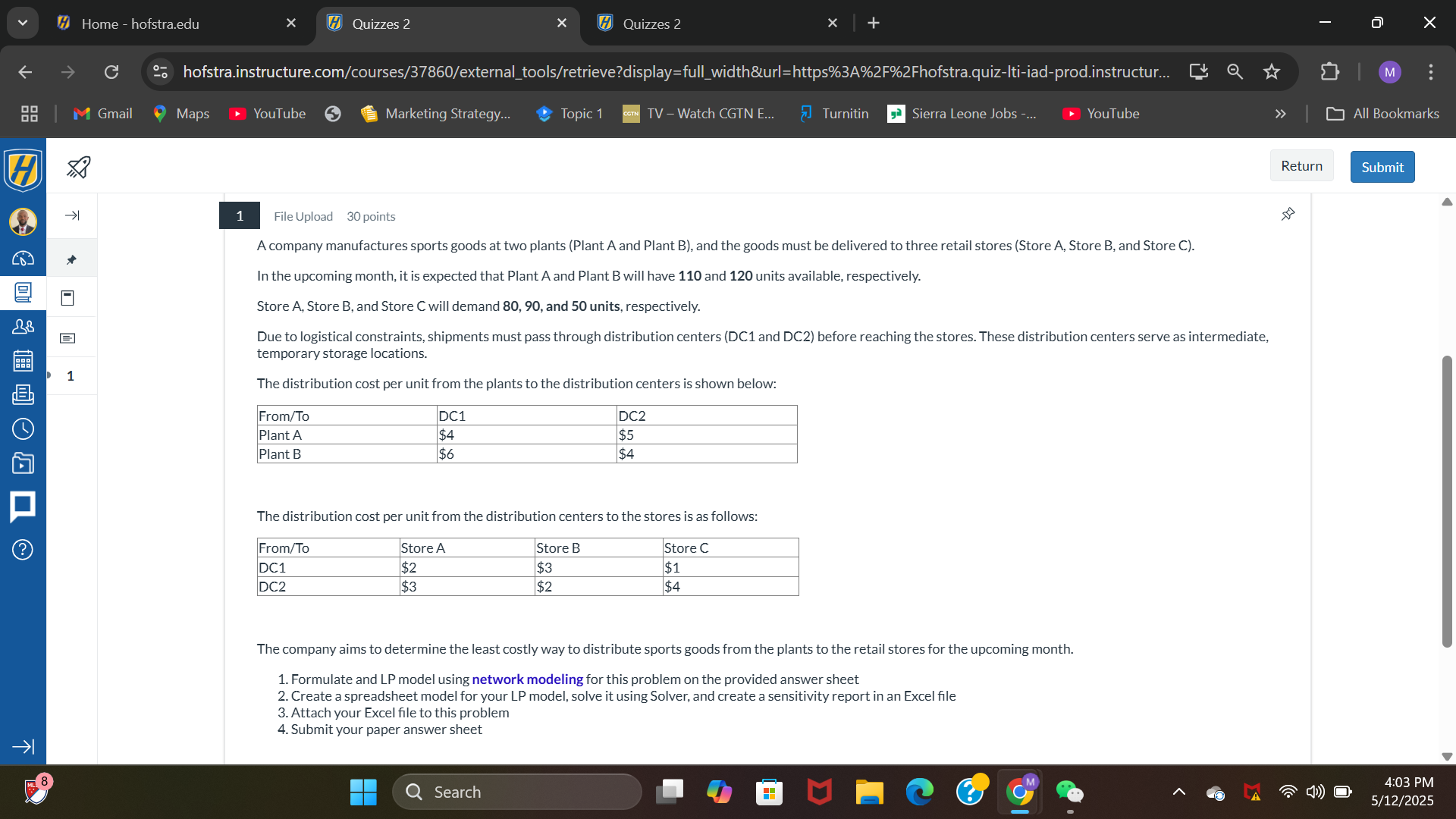 Home - hofstra.edu bad @ Quizzes 2 * @ au
